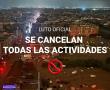 cancelacion actividades dana